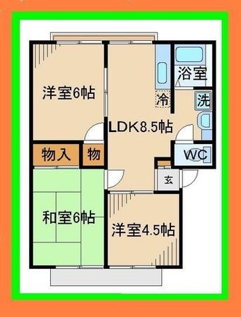 サンシティLの物件間取画像
